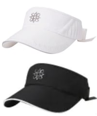 【即発送】St ANDREWS セントアンドリュース リボンバイザー　ゴルフ帽子