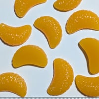 【31】1個10円・デコパーツ・みかん