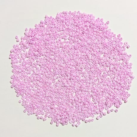 【128】20g30円・ガラスシードビーズ・パールピンク