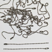 【49】1個2円・ボールチェーン・アイアン・約95~100×2.4mm
