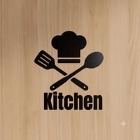 ROOMie Sign ウォールステッカー ドアステッカー キッチン Kitchen 転写 カッティングシート ドア サイン プレート 台所 料理 表示 標識 シール おしゃれ カフェ風 北欧