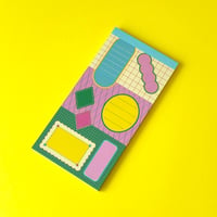 ミシン目入メモ｜カラフル