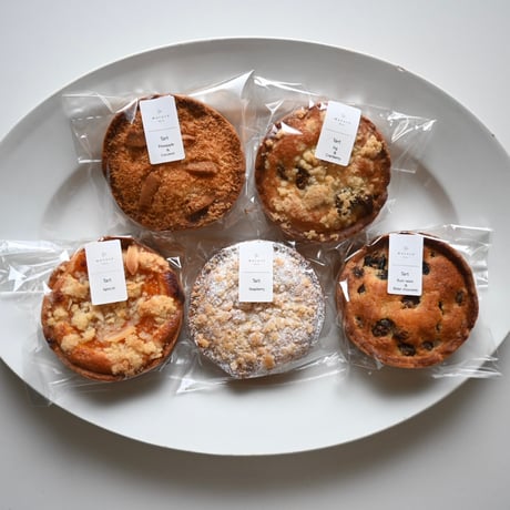 【8/1～４発送】Tart 5個 ／original cool bag｜冷凍便