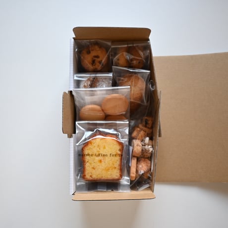 【7/12~発送】季節のケーキ(カット)と焼き菓子のセット