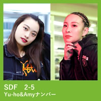 【川崎SDF】2-5 Yu-ho + Amy / HIPHOPビギナー