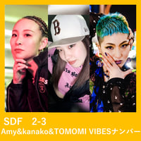 【川崎SDF】2-3 Amy ＋ kanako + TOMOMI VIBES / HIPHOPビギナー・レギュラー
