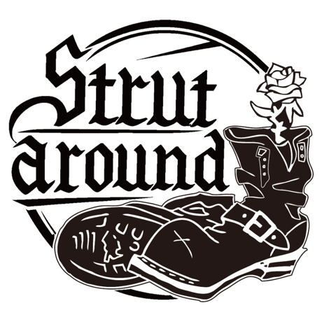 Strut Around ビッグサイズクリアトートバッグ