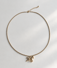 EARTH /  GOLDEN HORSE Necklace