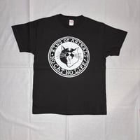 ノーキャット・ノーライフTシャツ(ブラック)