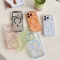 [FM122] magsafe 対応 iphone 18pro/18promax クリア ケース iPhone17pro/16 ケース 透明 かわいい 携帯 ケース iPhone おしゃれ
