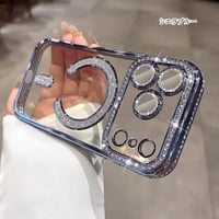 [FM105]  magsafe対応 iphone 18pro max ケース キラキラ かわいい iphone 17/16plus ケース クリア iphone 15 pro max ケース