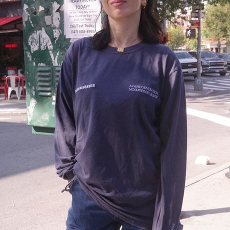 オツカレサマー L/S TEE /  Navy
