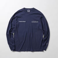 オツカレサマー L/S TEE /  Navy