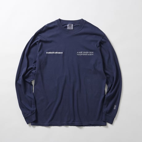 オツカレサマー L/S TEE /  Navy