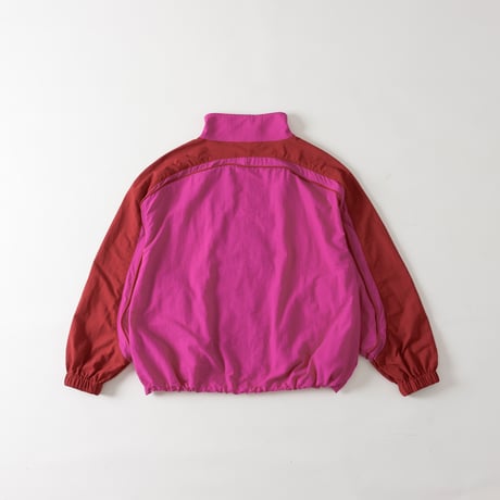 Summer Track Jacket  / Magenta×Brownred