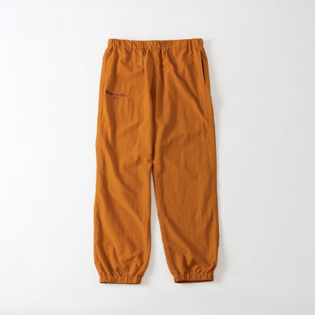 Summer Track Pants  / Brownorange×Smokypurple
