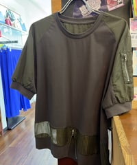 ドッキングドルマン裾メッシュカットソー　063-4586  b-chad  SALE