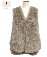 エコファーベスト  876811　ayane 2026 winter collection 予約商品