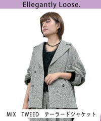 MIX TWEED テーラージャケット　897111　ayane 2027 Eary Spring collection 予約商品
