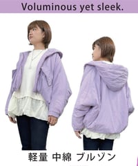 軽量中綿ブルゾン　897107　ayane 2027 Eary Spring collection 予約商品