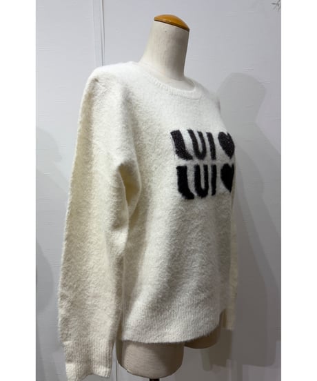 ふわふわシャギーニット　大人っぽいロゴスタイル　MAG101NEC    Account  PARIS  Winter