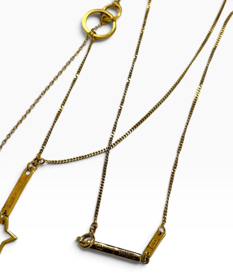 A/W 2005 DIOR HOMME “GLAM ROCK” STAR MOTIF SHORT NECKLACE
