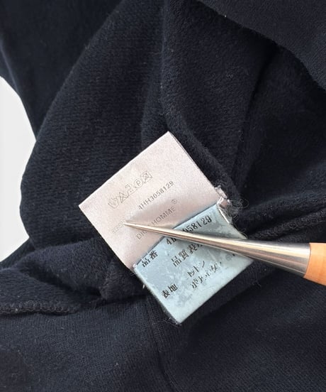 A/W 2004 DIOR HOMME “VOTC” BEE EMBROIDERED HOODIE［XS］