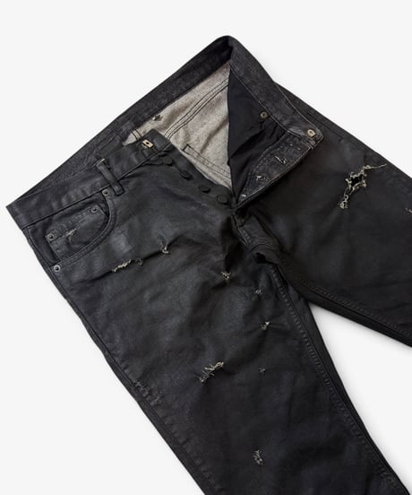 S/S 2004 DIOR HOMME “STRIP” DISTRESSED DENIM［31］