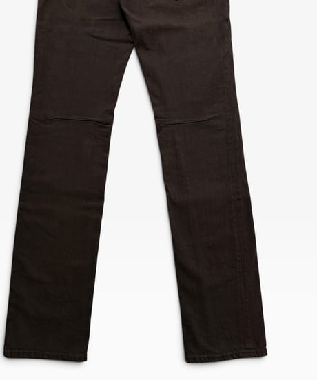 S/S 2007 NUMBER (N)INE “A BOUT A BOY” CRYING HEART DARK BROWN DENIM［2］