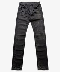 S/S 2007 DIOR HOMME “WLGT” GRAPHITE COATED DENIM［28］