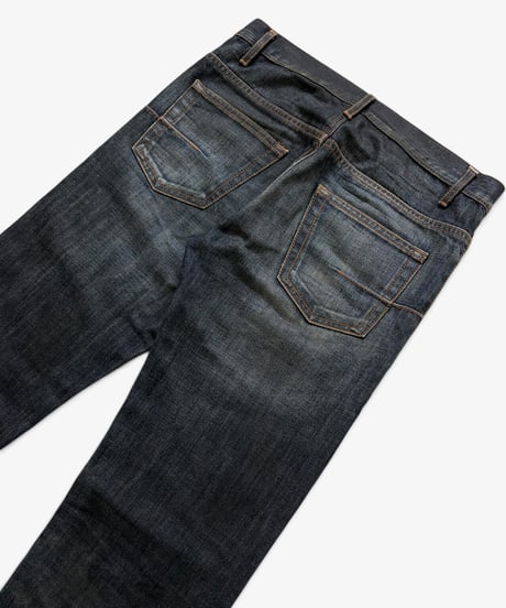 A/W 2007 DIOR HOMME “NAVIGATE” CREASED DENIM［28］
