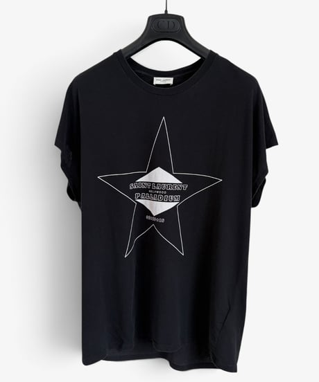 A/W 2016 SAINT LAURENT PARIS PALLADIUM STAR T-SHIRT［XS］