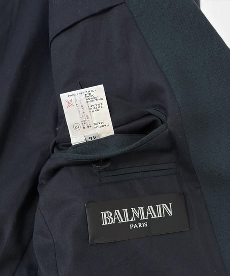 A/W 2011 BALMAIN HOMME 2B MARINE BLAZER［46］