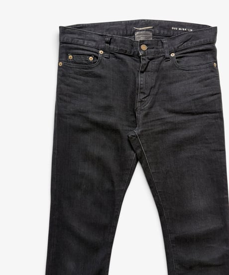 S/S 2016 SAINT LAURENT PARIS “SURF SOUND” D02 BLACK DENIM［30］