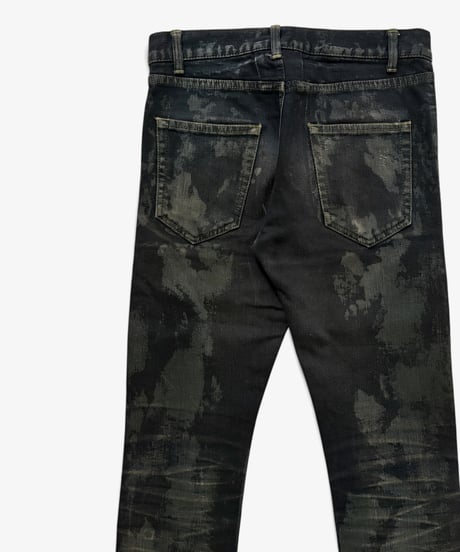 A/W 2013 SAINT LAURENT PARIS D02 BLEACHED DESTROY DENIM［27］