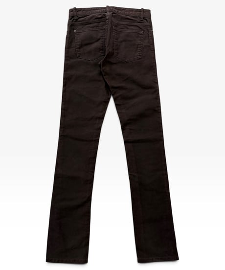 S/S 2010 BALENCIAGA BY NICOLAS GHESQUIÈRE BROWN PIQUE PANTS［29］