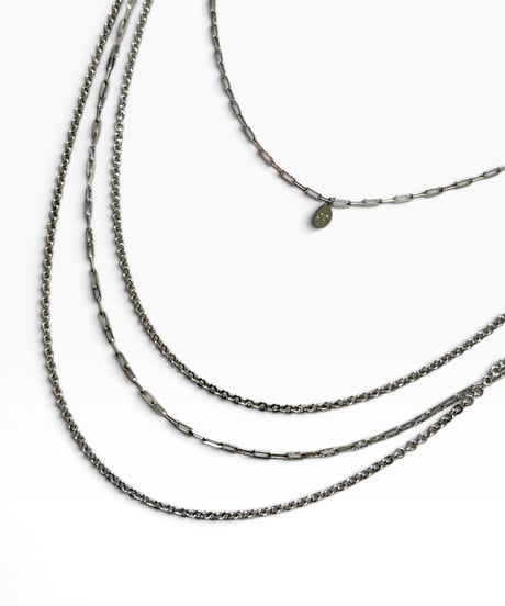 S/S 2008 DIOR HOMME SILVER 4-STRAND WALLET CHAIN