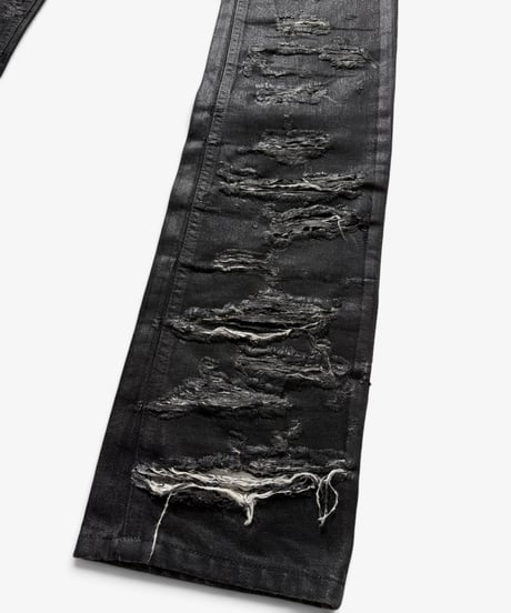 S/S 2004 DIOR HOMME “STRIP” 374 EXCLUSIVE DESTROYED DENIM［28］