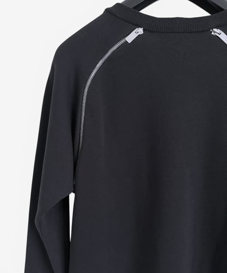 S/S 2013 SAINT LAURENT PARIS ZIPPER SWEATSHIRT［XS］