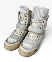 A/W 2012 BALMAIN HOMME VELCRO HI-TOP SNEAKERS［43］