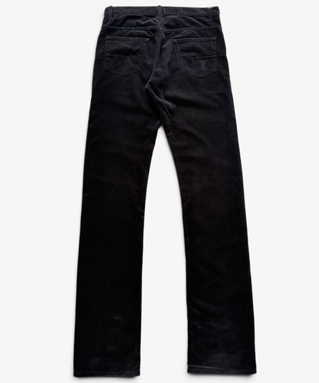 A/W 2005 DIOR HOMME “GLAM ROCK” BLACK VELVET BOOTCUT［28］