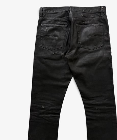 S/S 2004 DIOR HOMME “STRIP” 374 EXCLUSIVE DESTROYED DENIM［28］