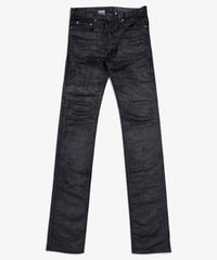 A/W 2007 DIOR HOMME “NAVIGATE” COATED BLACK CORDUROY［28］