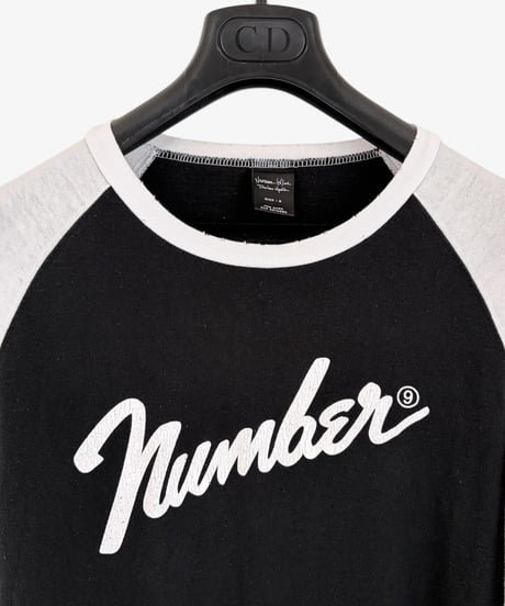 A/W 2005 NUMBER (N)INE “THS” FENDER LOGO RAGLAN TOP［2］