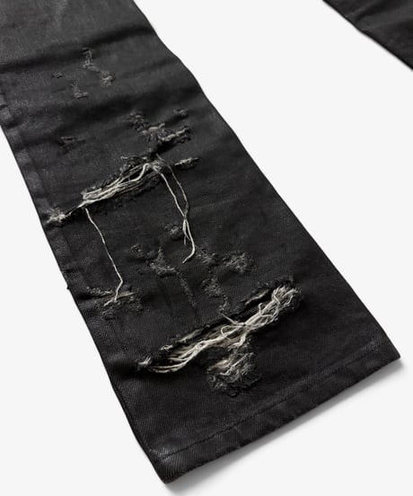 S/S 2004 DIOR HOMME “STRIP” 374 EXCLUSIVE DESTROYED DENIM［28］