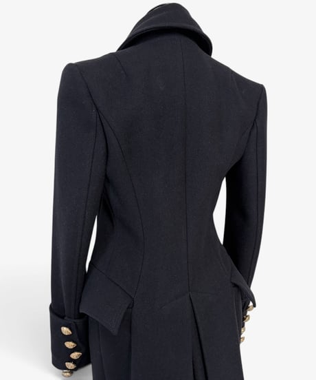 A/W 2010 BALMAIN MILITARY OFFICER COAT［36］