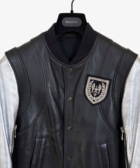 S/S 2011 BALMAIN HOMME EAGLE EMBLEM TEDDY JACKET［44］