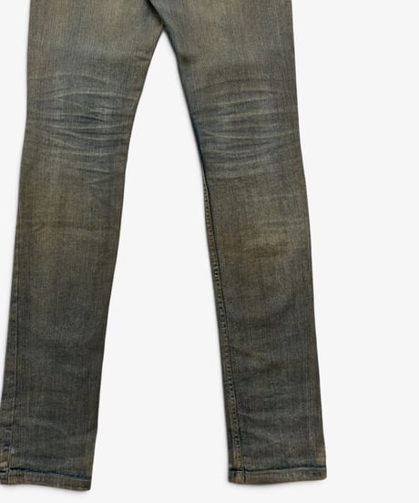 S/S 2010 JOHN GALLIANO HOMME DISTRESSED DIRTY WASH DENIM［44］
