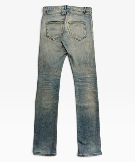 A/W 2015 SAINT LAURENT PARIS DISTRESSED REPAIR DENIM［27］