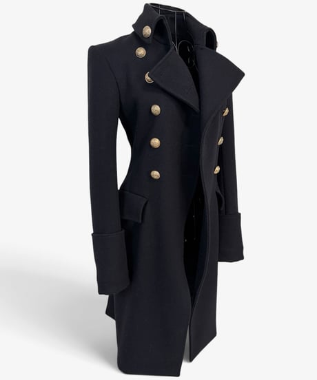A/W 2010 BALMAIN MILITARY OFFICER COAT［36］